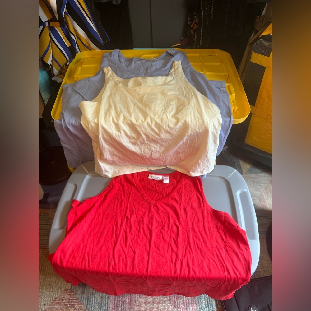 Size 4X tank top bundle